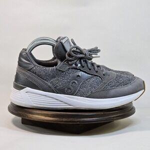 Saucony Jazz 2020 Shoes Womens Size 8 Gray Knit Athletic Running Sample Sneakers